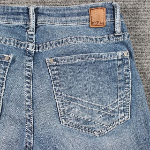 BKE Jeans Womens 28x31.5 Blue Stella Bootcut Low Rise Stretch - Picture 9 of 11